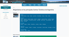 Desktop Screenshot of descubriendoargentina.com